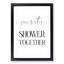 Save Water - Picture Frame Typography-62807202-62807201