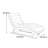 Elegant S-shaped solid wood chair-104066286