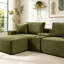 111'' Corduroy Sectional-315147491