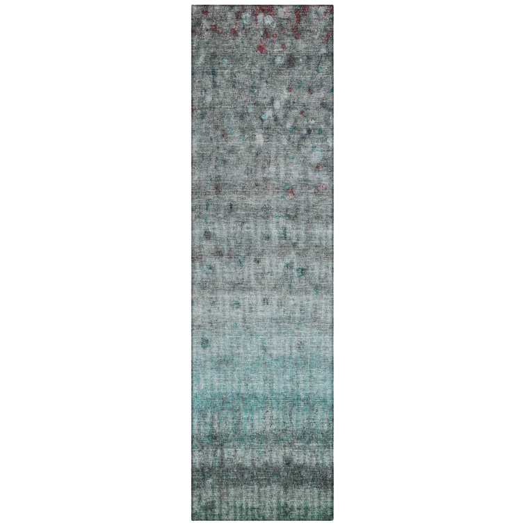 Machine Washable Indoor/Outdoor Emelia ACN2315 Stripes Rug
