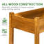 Handmade Wood Raised Garden Bed-14016226