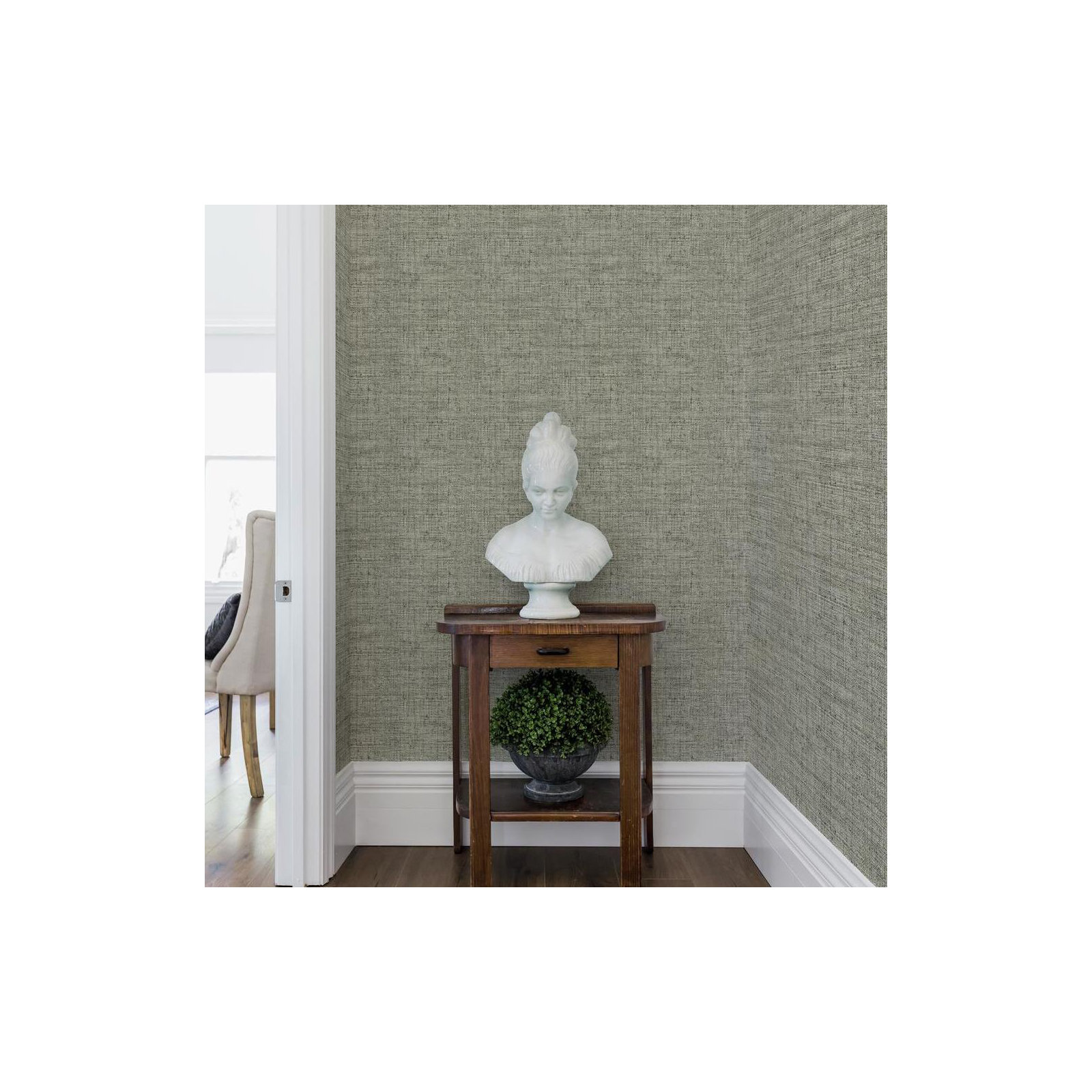 Benni Modern Abstract Wallpaper, Charcoal
