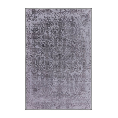 Tapis oriental noir / gris Grenville
