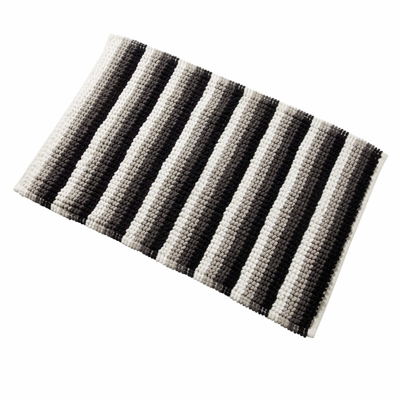 Non-Slip Bath Mat, Grey