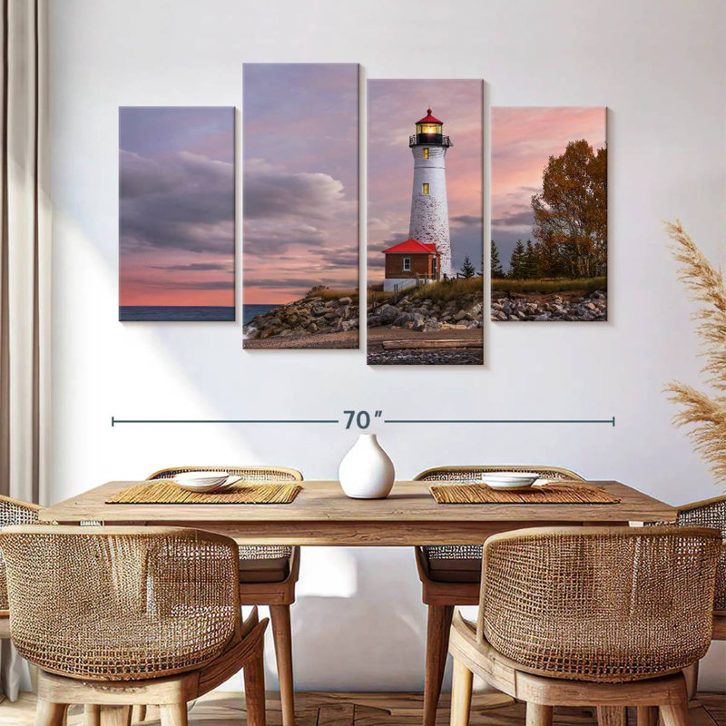 Phare d'Aletra Crisp Point, H 42 po x l 68 po
