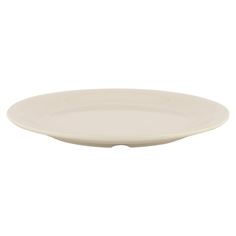 Assiette à salade et beurre de qualité commerciale GET NP-7-DI, 7,25 po, ivoire diamant (boîte de 12)