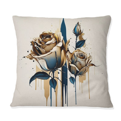 Coussin Rose Roses
