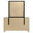 Godinez 6-Drawer Dresser and Mirror Set with Polished Nickel Handles, Rustic Cream