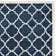 Carolene Hand Tufted Wool/Cotton/Latex Geometric Rug in Blue/Ivory