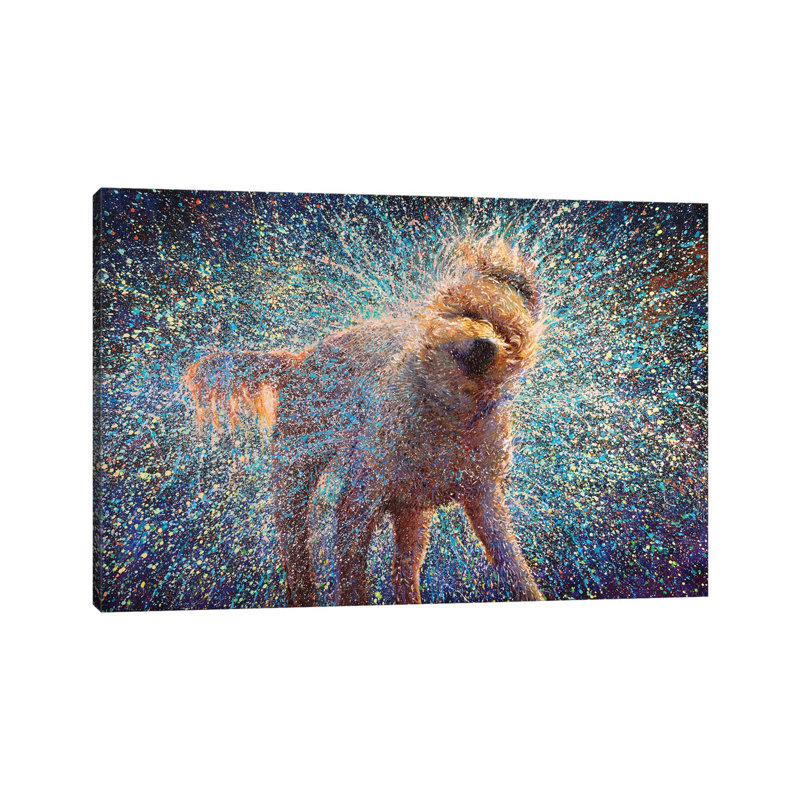 Canis Rufus by Iris Scott - Wrapped Canvas Print, 66.04 cm H x 45.72 cm W x 3.175 cm D
