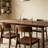 60" Rustic Farmhouse Dining Table-581654135