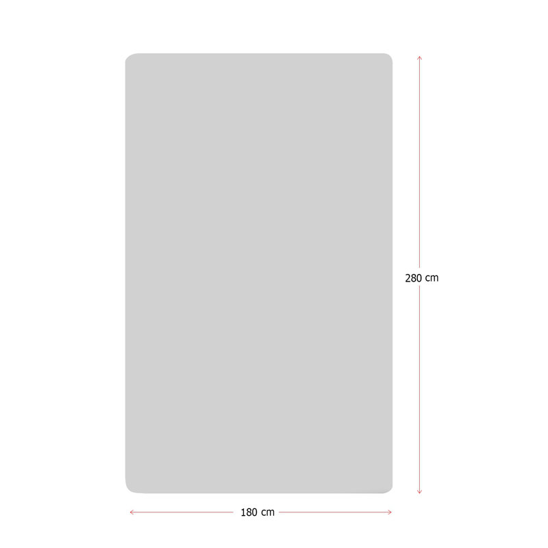 Tapis gris / rouge / noir en velours tissé à plat Naranjo, Rectangle 5 pi 11 po x 9 pi 2 po