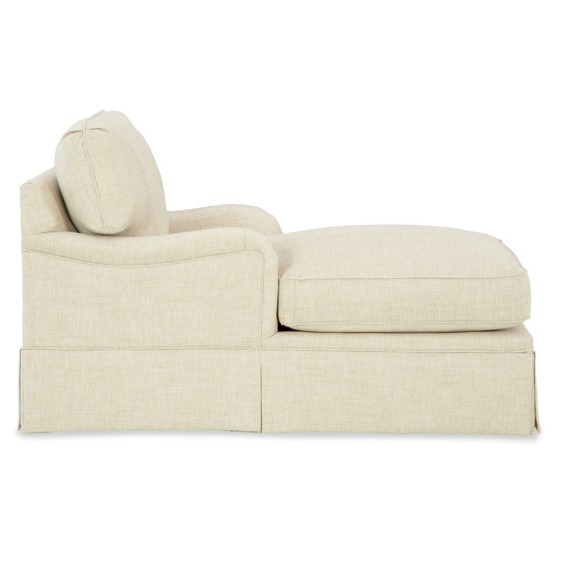 Vienna Chaise Lounge, Bespoke 10 Beige