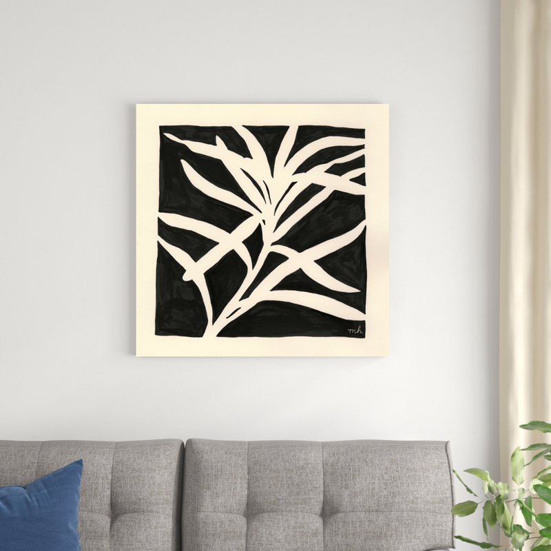 «Growing» par Moira Hershey - peinture sur toile tendue, H 30 po x l 30 po x P 1,25 po