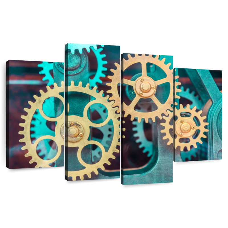 Pignons d'horloge Kerner, H 54 po x l 84 po