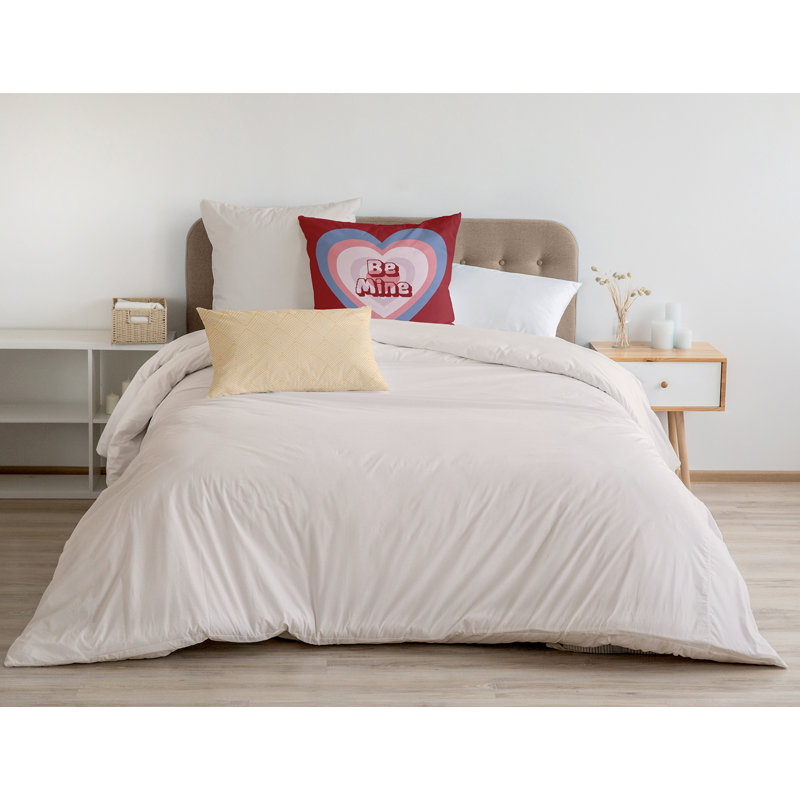 Reversible Throw Pillow, 18"H x 18"W, Square