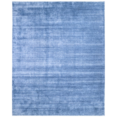 Harbor Abstract Area Rug in Denim