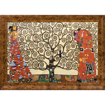 " The Tree of Life, Stoclet Frieze, 1909 " by Gustav Klimt Oil Painting