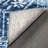 Dazzle Floral Vintage Bohemian Medallion Light Blue Rug-42025914
