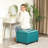 Milana Classy Accent 24" Wide Tufted Rectangle Storage Ottoman-363496748