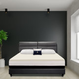 2-inch Breathable Plush Foam Mattress Topper for Orthopedic Support, Premium Supporting Bed Pads