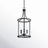 Cleveland 3 - Light Lantern Cylinder Chandelier in Black-1107855899
