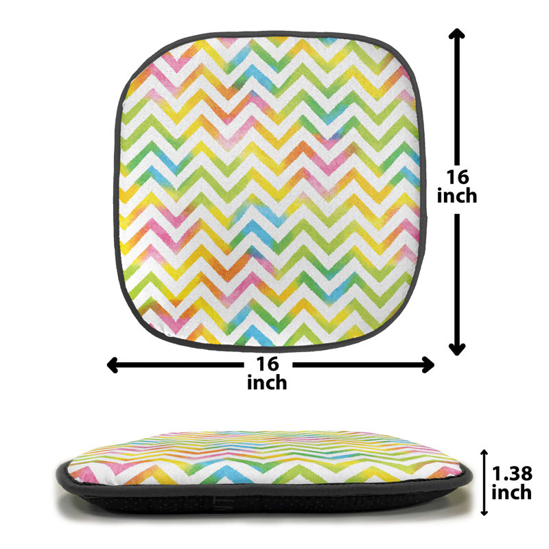 Outdoor 1.38'' Dining Chair Seat Cushion