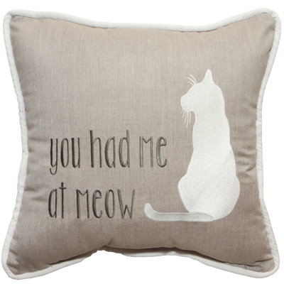 Fringed Sunbrella® Outdoor Throw Pillow