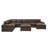 Upholstered U-Shaped Sectional Reversible-1010473529