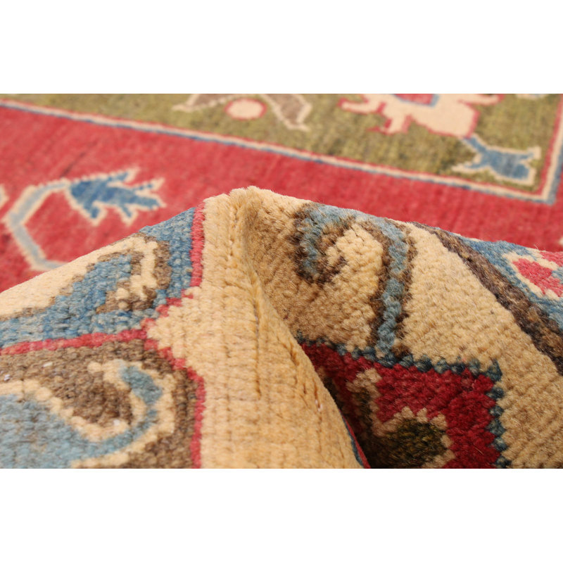One-of-a-Kind 6'8" X 10'3" New Age Wool Area Rug in