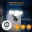1 3 Head Weather Resistant Outdoor Security Light with Motion Sensor-114325317