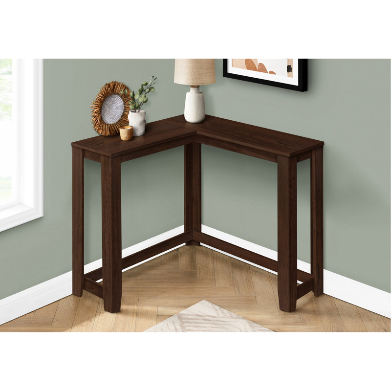 Console d'angle étroite pour la chambre à coucher, le salon, le vestibule, la chambre et