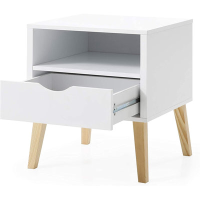 Table de chevet Mid-Century moderne Jeff