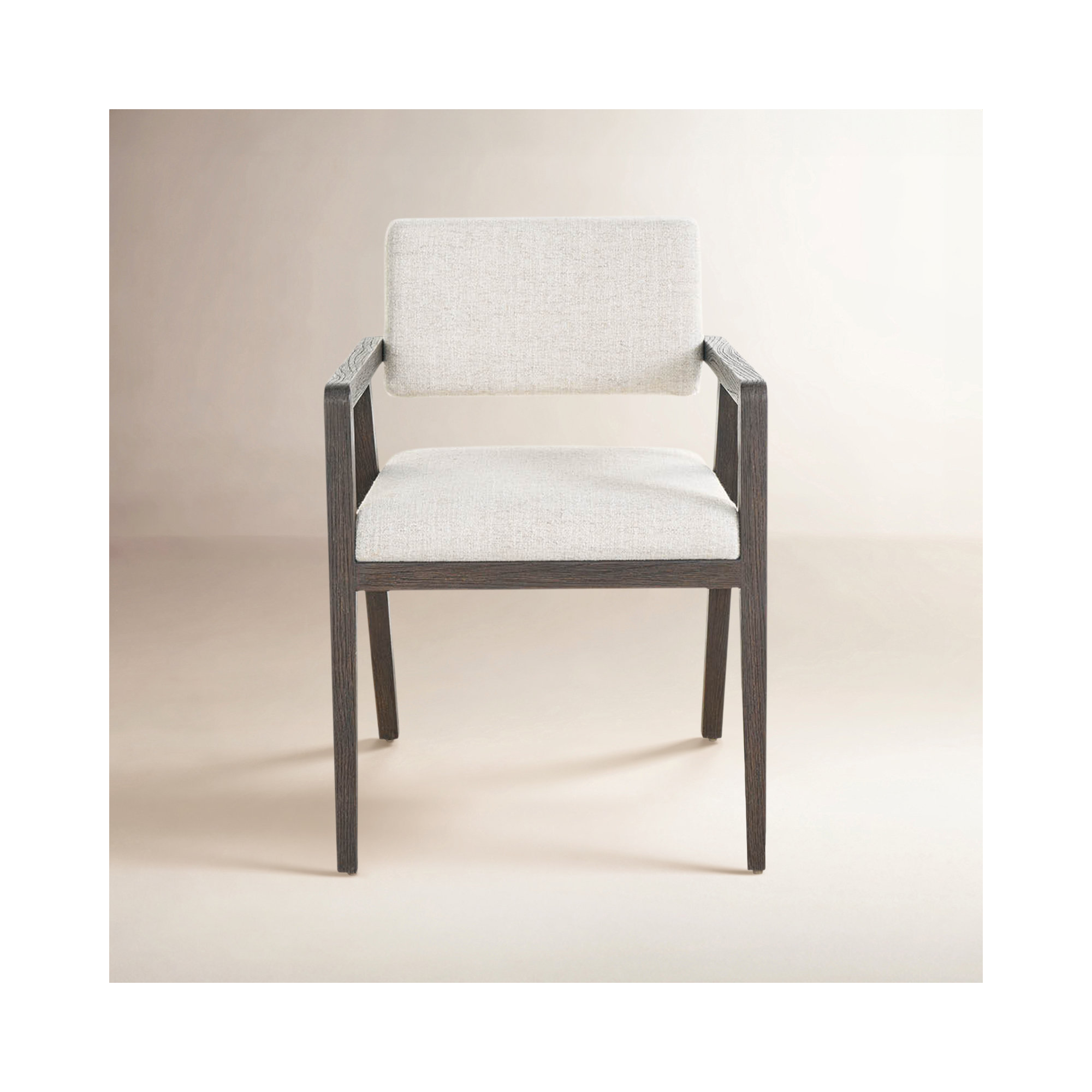 Modern Dining Chair, Brown