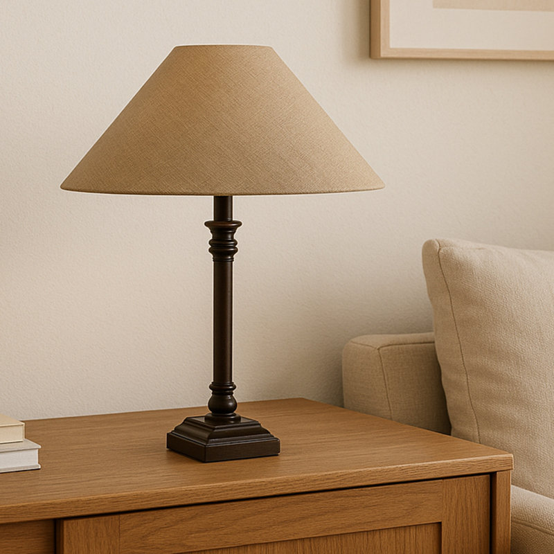 Lampe de table Mayfair - brun