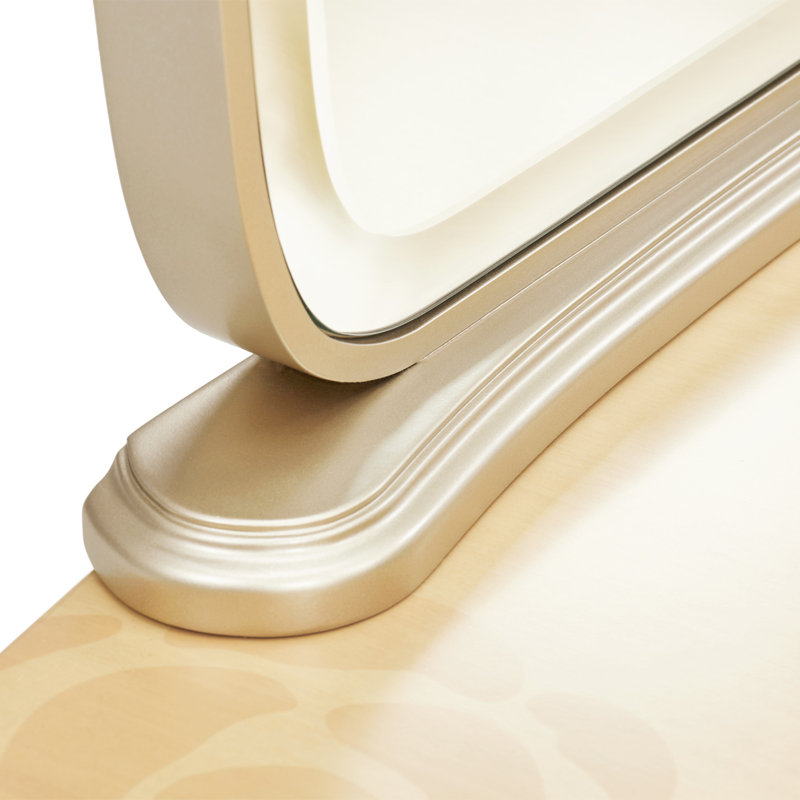 Camellia Field Caramel Mirror