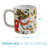 Park Designs Snowman And Chickadee Mug Set of 4