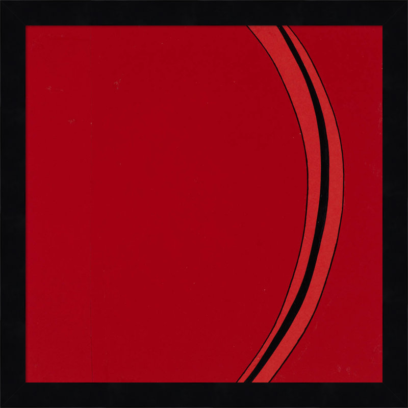 " Segment " by Alex Dunn, Black, 13" H x 13" W