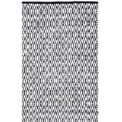 Tapis géométrique tissé à la main Montauk