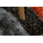 Tapis orange / brun touffeté à la main Bershire-824523878