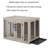Gendron Manufactured Wood Furniture Style Crate with 2 Doors-396502292-298860662