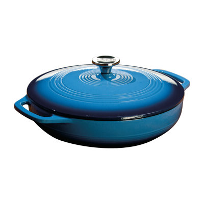 Lodge 3.6 Quart Enameled Cast Iron Casserole