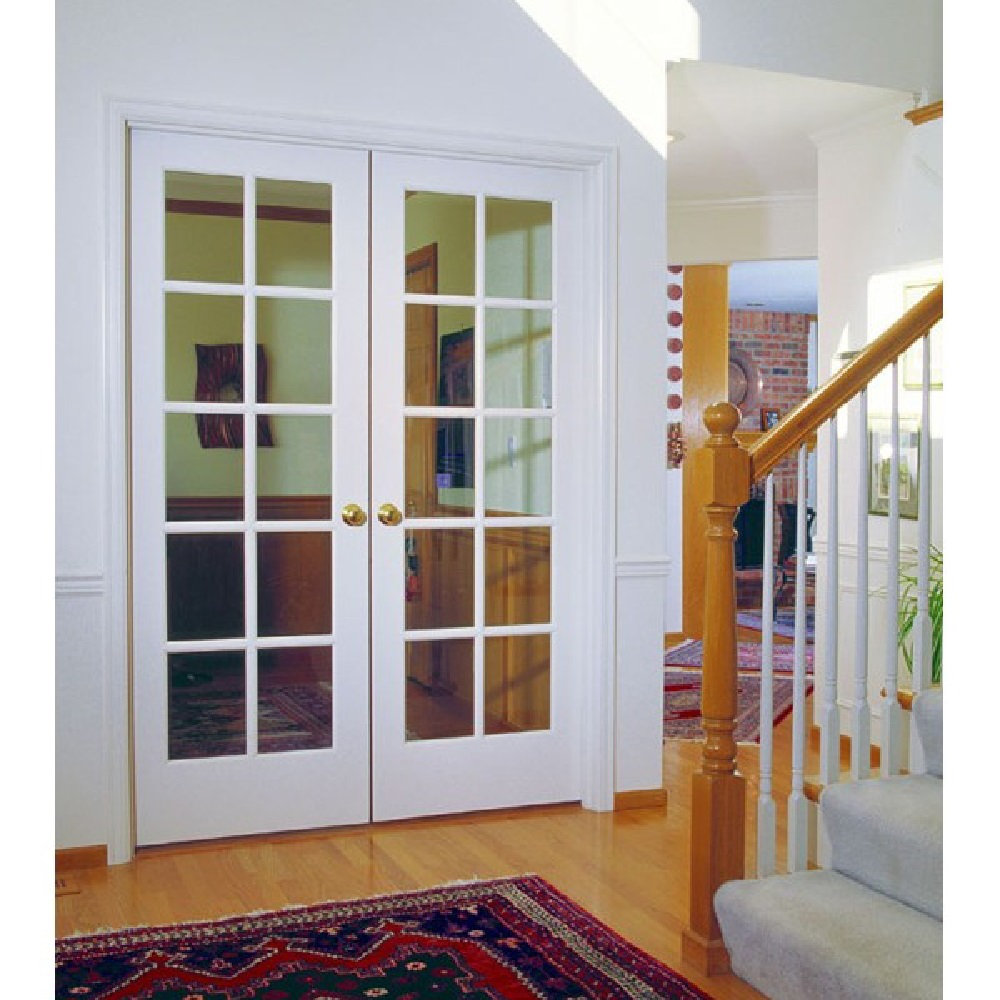MMI DOOR 10-Lite True Divided Clear Glass Primed Interior Prehung Door & Reviews | Wayfair