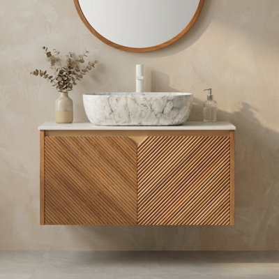 Ensemble de meuble-lavabo flottant Bray Modern