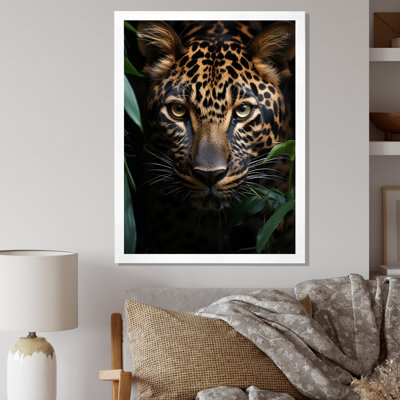 «Leopard Silent Stalk I», art sur toile léopard