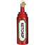 Ornement figurine suspendu ketchup