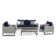 Milo Outdoor 4 - Piece Conversation Set