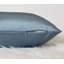 Housse de coussin carré en soie synthétique 18 pi x 18 po Aiking Home, fermeture à glissière, ardoise (ensemble de 2)-127322732
