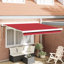 Ebern Designs Polyester Cover Retractable Patio Awning-1583749076-1583749086