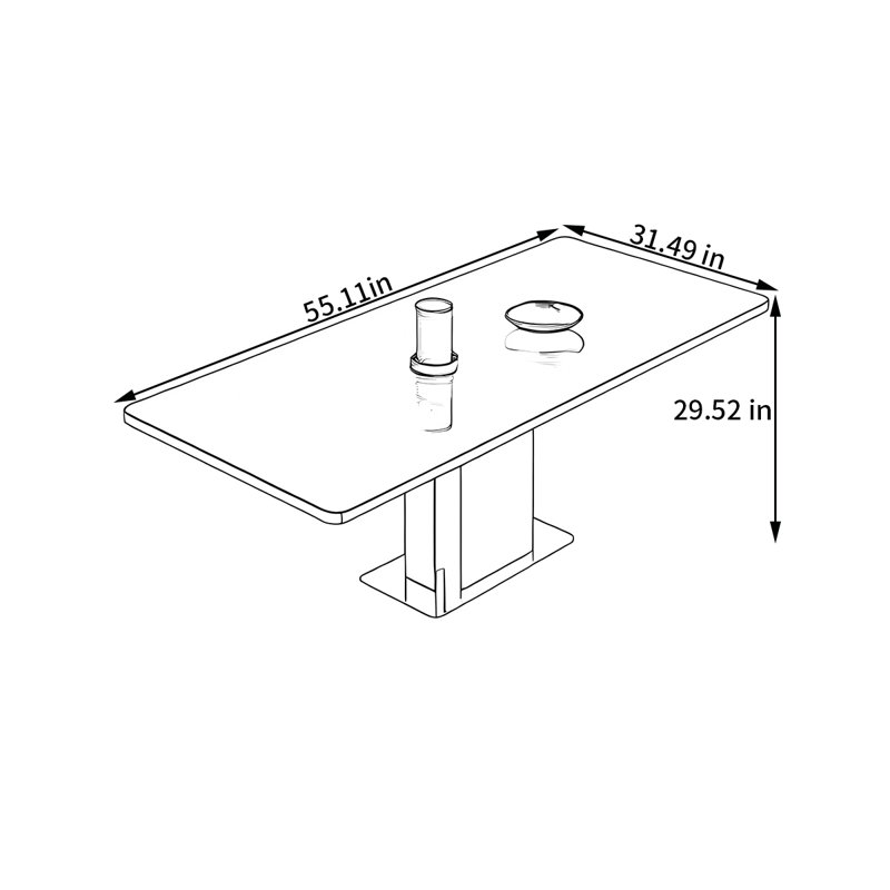 Rudy, 29.52"H x 55.11"L x 31.49"W